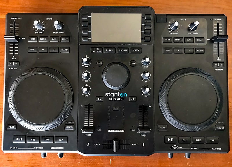 stanton SCS.4DJ DJコントローラー️♡A10 Review: Stanton SCS.4DJ - Proper Digital DJing Without The