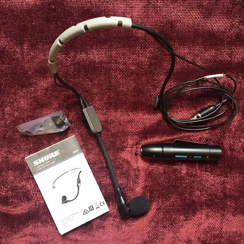 SM35 XLR Headset Microphone (w inline RPM626 preamp to XLR) | Reverb