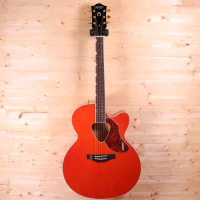 Gretsch G5022CE Rancher Solid Spruce Top Jumbo Cutaway Acoustic-Electric Guitar - Savannah Sunset image 2