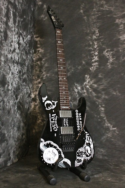 ESP LTD KH 602 Kirk Hammett Signature Electric guitar w bag Ouija Decal