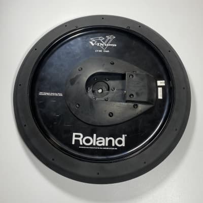 Roland CY14C 14” Crash Cymbal Pad Black Bottom VDrums Crash Cymbal Pad Electronic Drum Set CY14 CY-14 CY-14C image 2