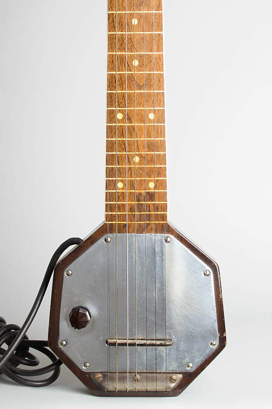 Audiovox 7-String Lap Steel Electric Guitar, c. 1935, ser
