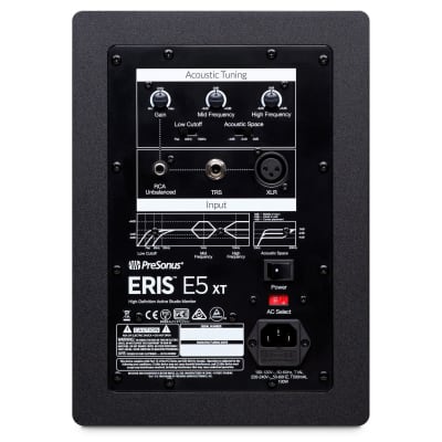 PreSonus Eris E5 XT Stereo Pair Bundle with 2 EXMN-15 XLR Cables & Monitor Pads image 4