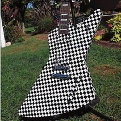 Black Diamond XPro Checkerboard Guitar the RICKI Custom Hand built (Preorder PreBuild)  w/cs image 8