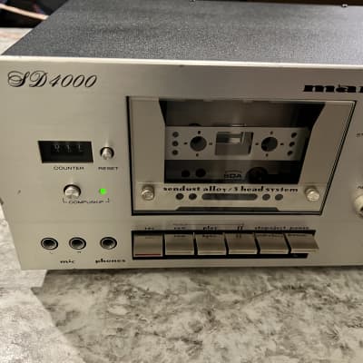 Vintage MARANTZ SD-4000 Stereo high quality Cassette Deck 3 Head 2 Speed