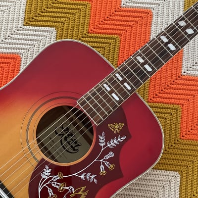 Hondo Hummingbird Copy - 1970’s Beautiful Hummingbird Clone! - Gorgeous Guitar! - image 5