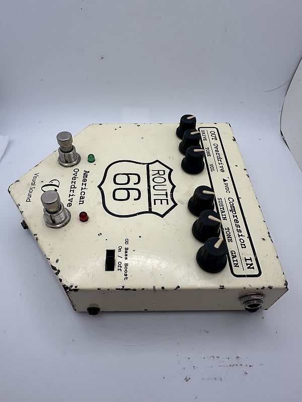 Visual SoundsRoute 66 オーバードライブ・コンプレッサー Amazon | Visual Sound V3 Route 66 コンプレッサー + オーバー