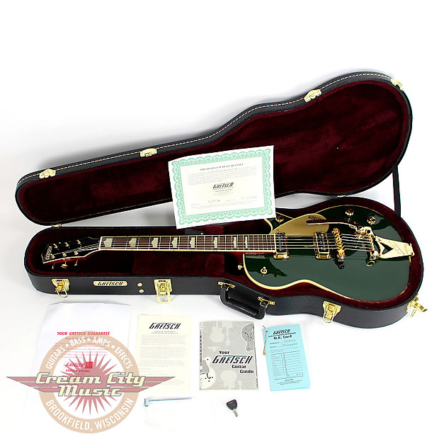 Used Gretsch G6128TCG Duo Jet Cadillac Green Electric Guitar with Bigsby image 1