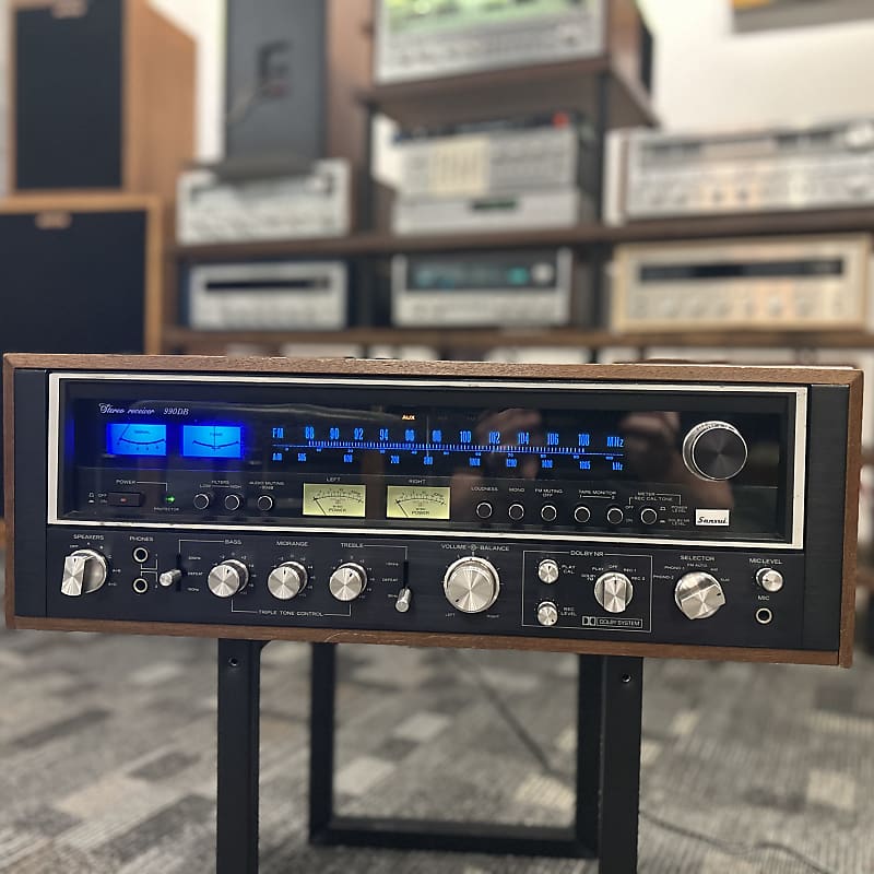 Sansui 990DB 1970’s  - Black  			