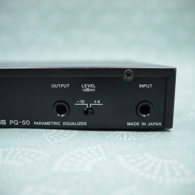 Boss Pro PQ-50 Parametric Equalizer With AC Adapter Made in Japan Guitar Effect Rack ZF33601 image 7