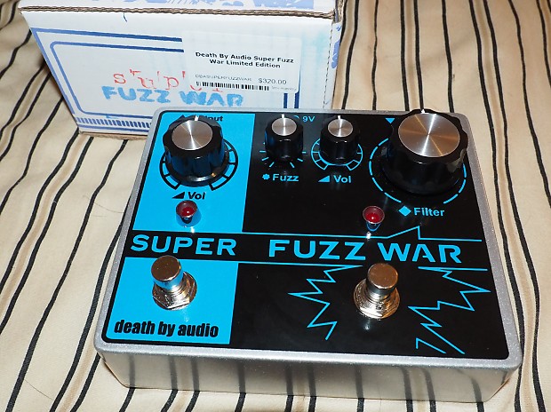 Death By Audio Super Fuzz War | Reverb