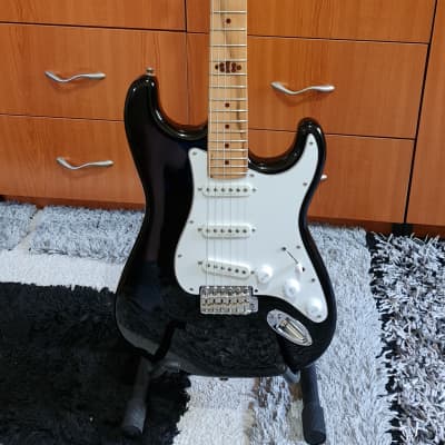 Partscaster Stratocaster style 1980s - Black image 12