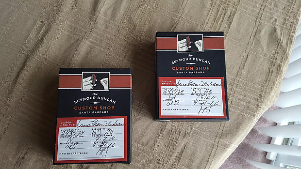 Seymour Duncan Custom Shop Angus Young Humbuckers 2016
