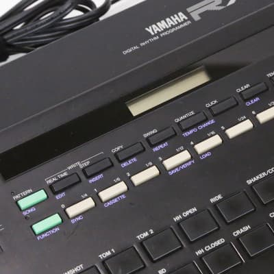 Yamaha RX-15 Digital Rhythm Programmer RX15 PCM Black Drum Machine Sampling Percussion Sampler Sequencer Indigo Ranch Studios image 6