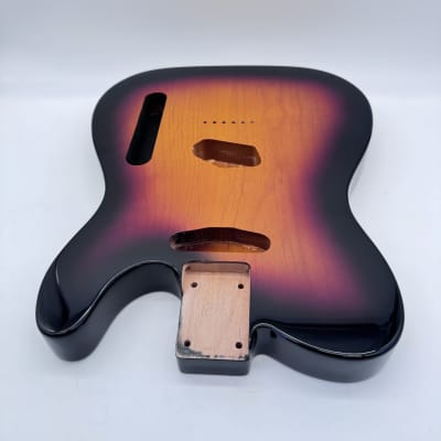 HooDoo Telecaster Body Alder 3-Tone Sunburst HTB4107 image 4