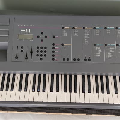 E-MU Systems Emulator III 61-Key 16-Voice Sampler Workstation 1987 - Grey image 1