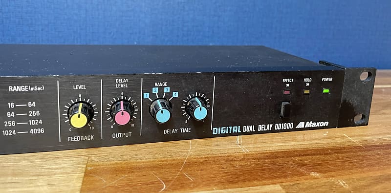 多様な Digital Dual DD1000 Maxon Delay Reverb | Rack Vintage 80's - アンプ