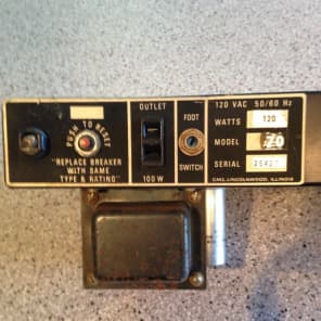 Gibson G70 project amp (chassis only) image 6