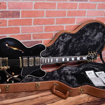 Gibson Memphis Limited Edition ES-355 Black Beauty 2019 Ebony W/OHSC/COA image 2