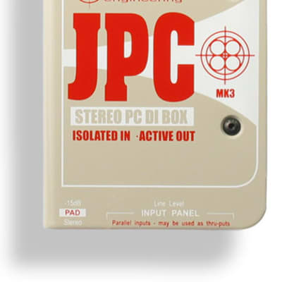 Radial Engineering JPC Active Stereo PC-AV Direct Box image 1