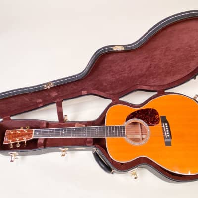 2008 Martin M-38 0000 Flamed Koa Special Grand Auditorium D-45 Appointments Near Mint One Owner image 1