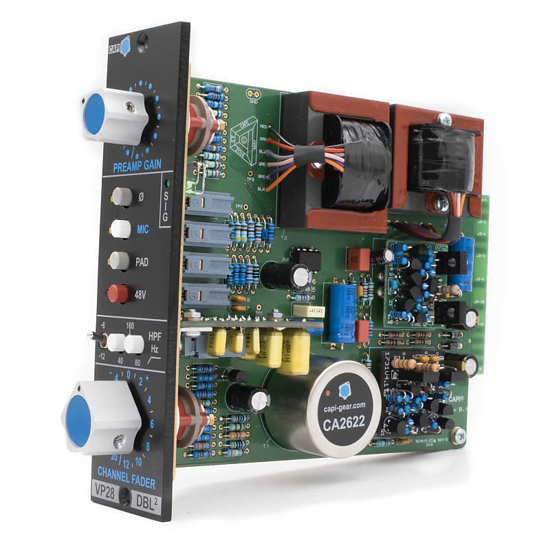 IN-STOCK CAPI VP28 500 Series Preamp Build to Order (Litz Transformers with  CA-0252 or gar opamps)