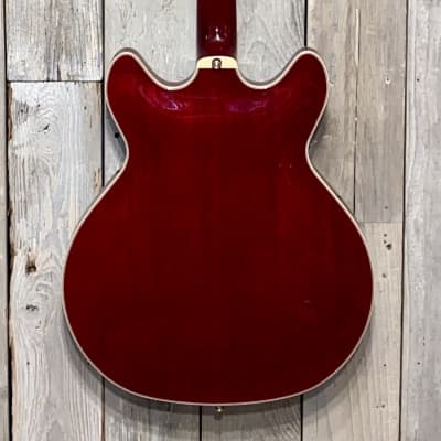 New 2023 Guild Starfire I Bass  Cherry Red, Amazing Player, Help Indie Music Shops Buy Here image 9