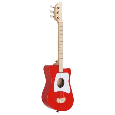 Glarry Mini 3 String Acoustic Guitar - Red image 2