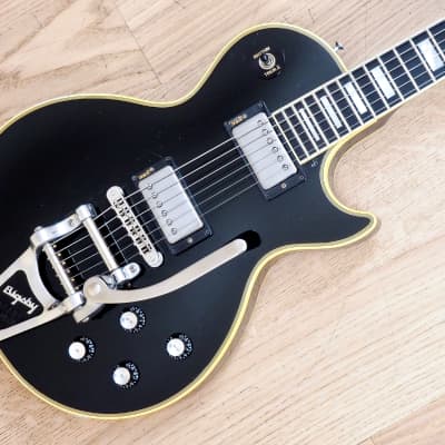 1986 Gibson Les Paul Custom Black Beauty w/ Bigsby Tim Shaw PAFs & Case image 1