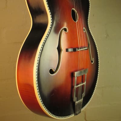 1950's Wolfgang Huttl "Pique Dame" Solid top. 16' Body, very nice. image 3