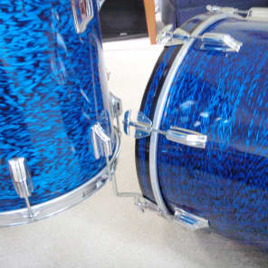 Rogers Bop 1967 Blue Onyx Drumset - Free CONUS Shipping image 2