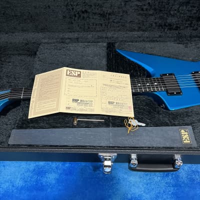 ESP EX-280 Kiso Custom Explorer Electric Blue Made in Japan