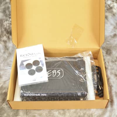 EBS Reidmar 502 Lightweight Class D Bass Amp Head - 500W image 10
