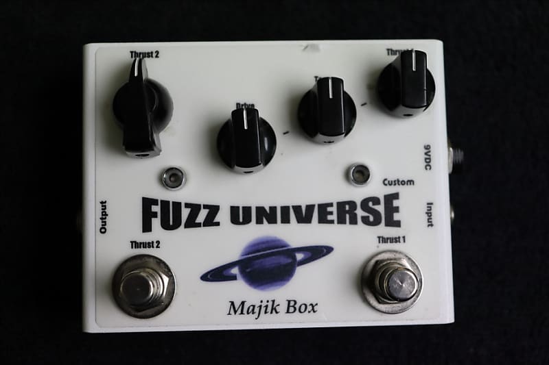 Majik Box Fuzz Universe Custom - White | Reverb