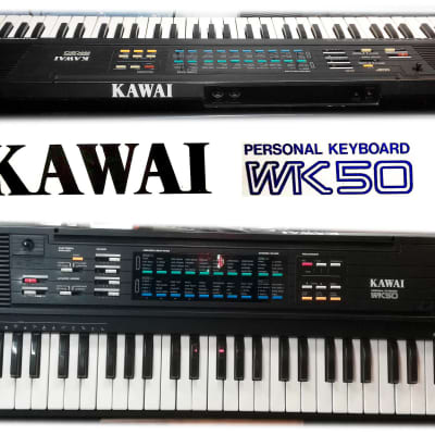 KAWAI WK-50 80s MIDI digital PCM synth RARE keyboard, K1 sounds