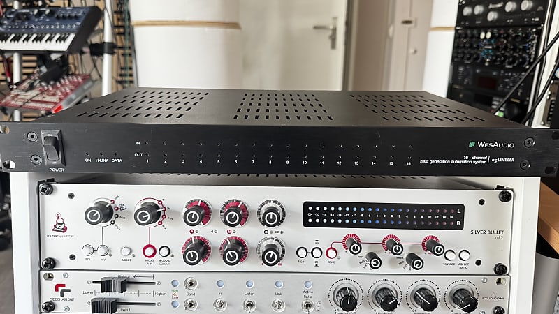 WesAudio ngLEVELER 16-Channel Next-Generation Automation System 2020 - Black image 1