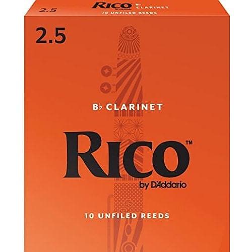 Rico Bb Clarinet Reeds - 3.5 / Box of 10 image 1