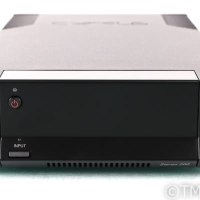 Cyrus Audio Stereo 200 Stereo Power Amplifier; Black (B-Stock) image 1