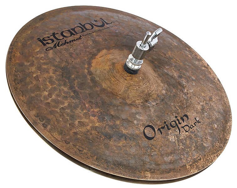 Istanbul Mehmet Origin Dark 13" Hihat Cymbals. Authorized Dealer. Free Shipping image 1