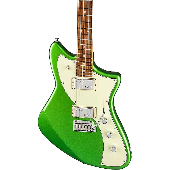 Fender Player Plus Meteora HH Electric Guitar Pau Ferro Fingerboard, Cosmic Jade image 1