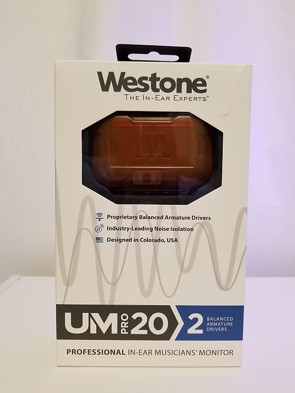 Westone UM Pro20 2019 Blue in-Ear Monitors image 1