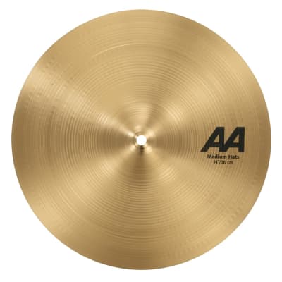 Sabian 14" AA Medium Hi-Hat Bottom Only Brilliant Cymbal 21402/2B