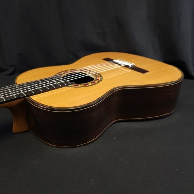 Jose Ramirez Cedar Guitarra del Tiempo Studio Classical Nylon String Guitar w/ Logo'd Hard Case image 14