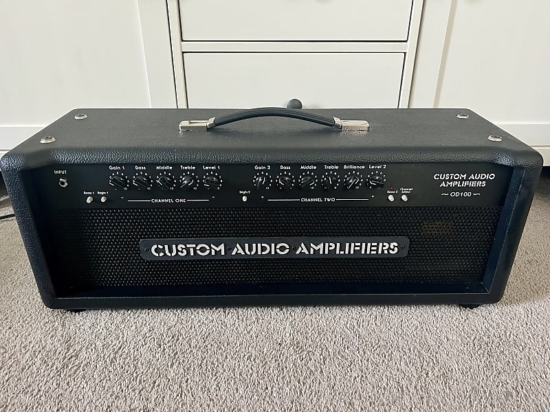 Custom Audio Amplifiers OD100 Classic Plus Head Reverb
