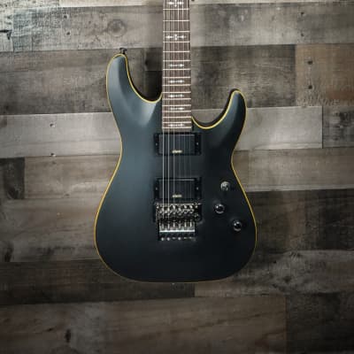 Schecter Demon-6 FR Aged Black Satin Electric Guitar B-Stock image 1