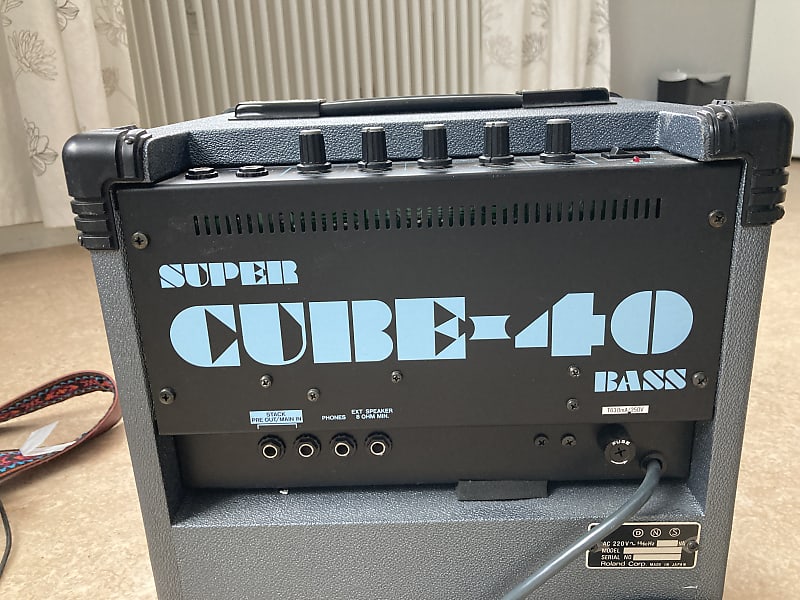 Roland Super Cube 40 Bass 1978 Black | Reverb Croatia