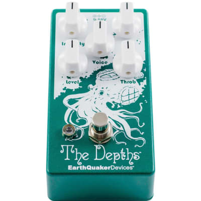 EarthQuaker Devices The Depths V2 Optical Vibe Machine Guitar Effects Pedal image 2