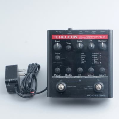 TC Helicon Voicetone Harmony G-XT Vocal Effects Pedal P-20682