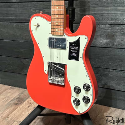 Fender Vintera '70s Telecaster® Custom MIM Electric Guitar Fiesta Red image 3