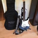 Yamaha PAC112J-BL Pacifica Series HSS Electric Guitar Black w/ bag and strap
